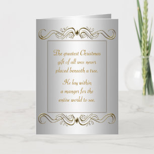 Cartes Pour Fêtes Annuelles Vacances de Noël chrétien
