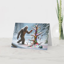 VACANCES DE PÊCHE À BIGFOOT - ARBRE DE NOËL