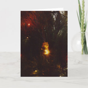 Cartes Pour Fêtes Annuelles Vacances de Ronronnement-fect