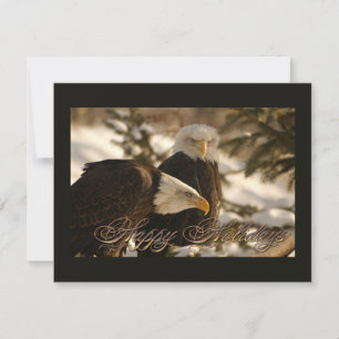 Cartes Pour Fêtes Annuelles Vacances Eagles