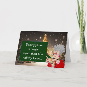 Cartes Pour Fêtes Annuelles Vacances sages #7 de salutation (2015) de dame