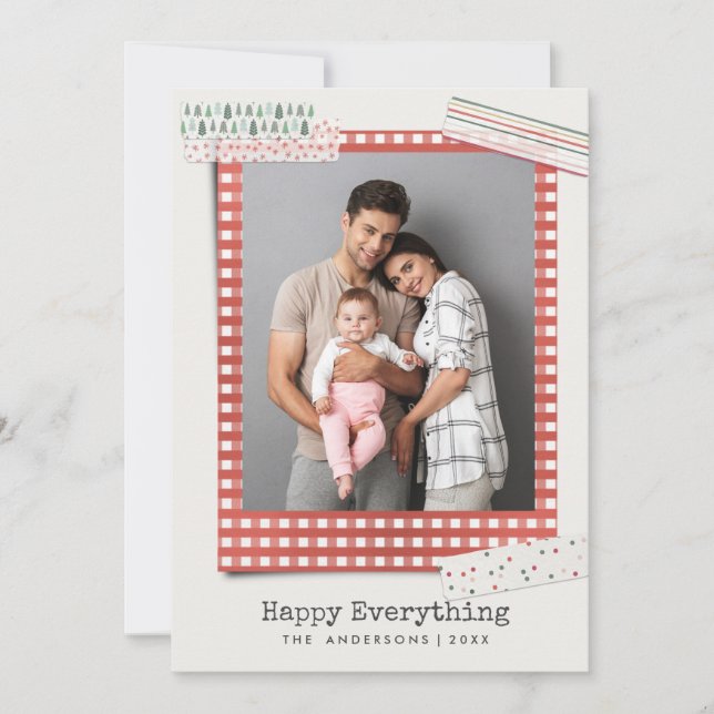 Cartes Pour Fêtes Annuelles Vacances Scrapbooking | Festive 3 photo (Devant)