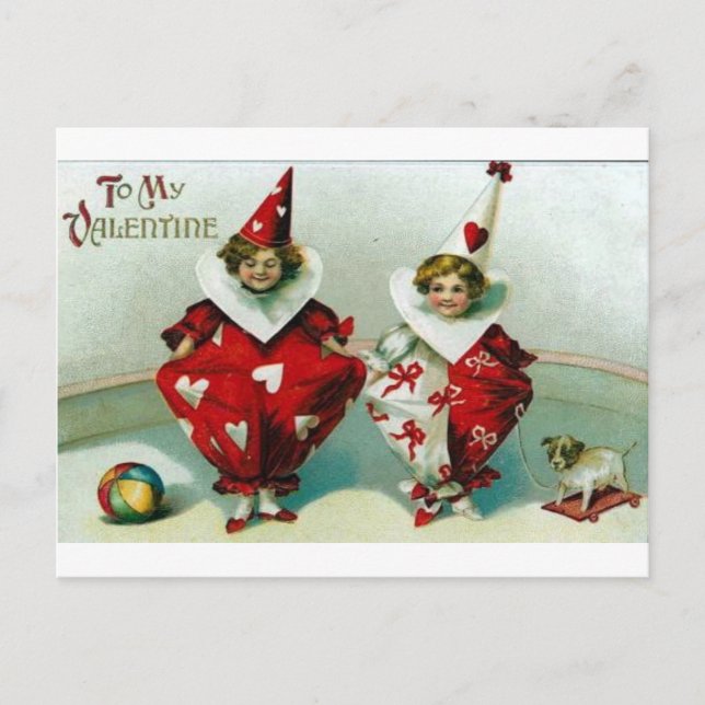 Cartes Pour Fêtes Annuelles Valentine (Devant)