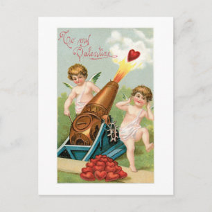 Cartes Pour Fêtes Annuelles Valentine antique