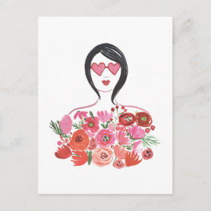 Cartes Pour Fêtes Annuelles Valentine Chic