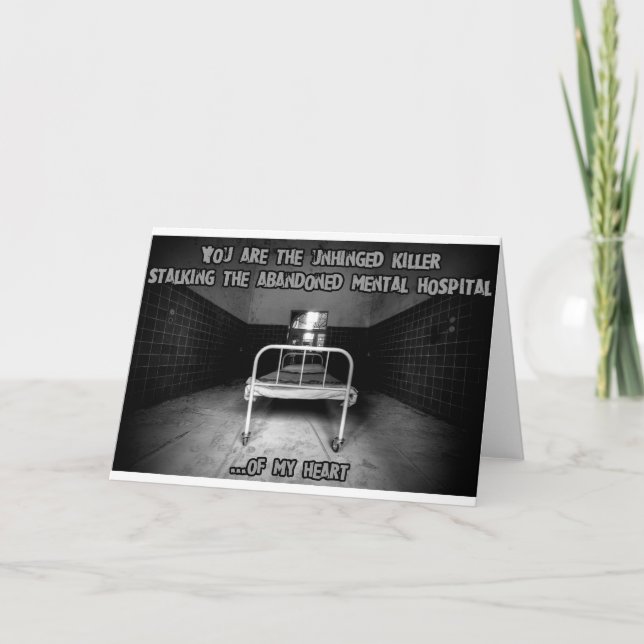 Cartes Pour Fêtes Annuelles Valentine déplaisant (Devant)