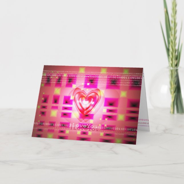 Cartes Pour Fêtes Annuelles Valentine électronique (Devant)