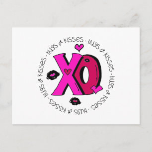 Cartes Pour Fêtes Annuelles Valentine Hugs et baisers