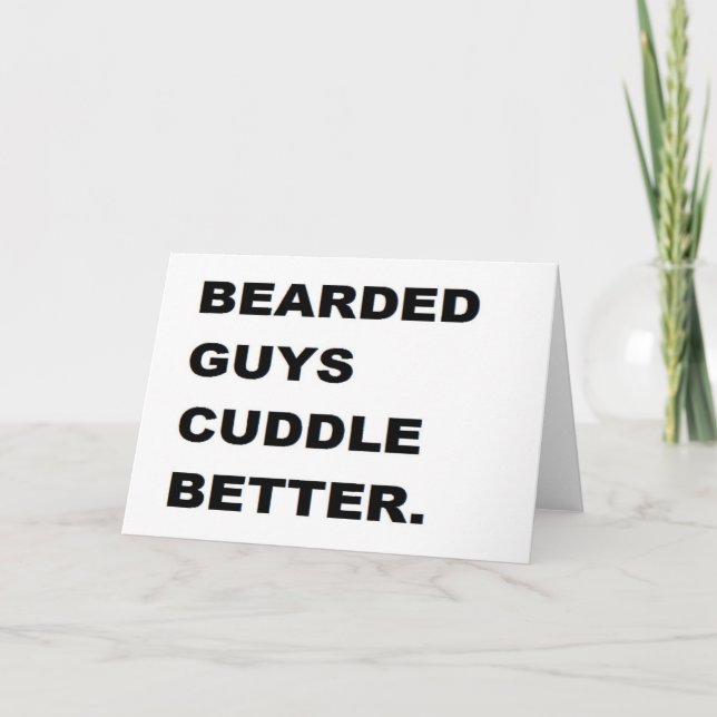 Cartes Pour Fêtes Annuelles valentine : Les Garçons Portés Cuddle Better (Devant)