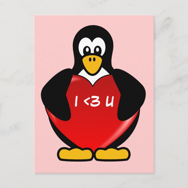 Cartes Pour Fêtes Annuelles Valentine nerd : C'est comment le geeks dit je (Devant)