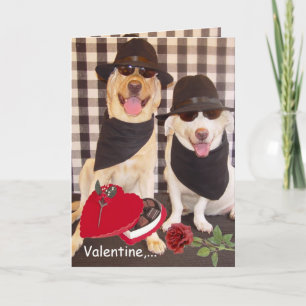 Cartes Pour Fêtes Annuelles Valentine, on est deux enfants !