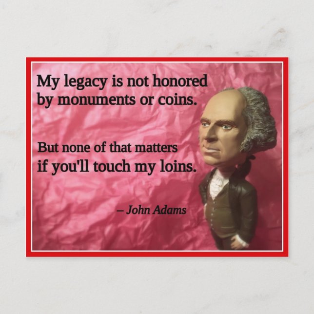 Cartes Pour Fêtes Annuelles Valentine présidentiel vilain : Monuments (Devant)
