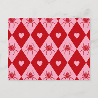 Cartes Pour Fêtes Annuelles Valentine Spiders