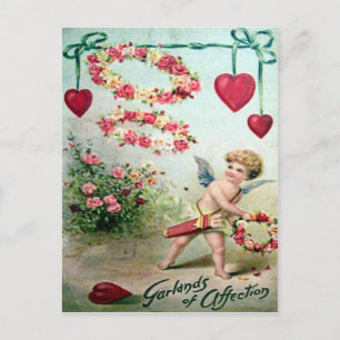 Cartes Pour Fêtes Annuelles Valentine victorienne vintage