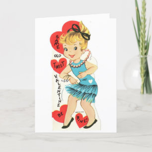 Cartes Pour Fêtes Annuelles Valentine vintage - faire la torsion pour vous,