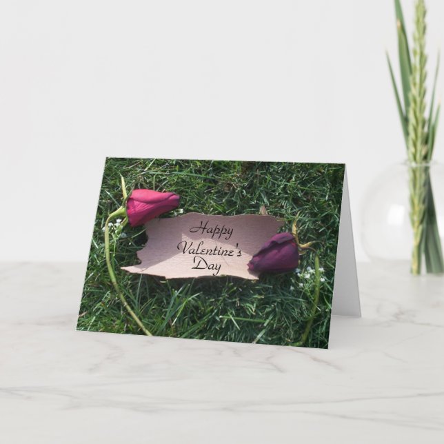 Cartes Pour Fêtes Annuelles ValentineDayCard (Devant)