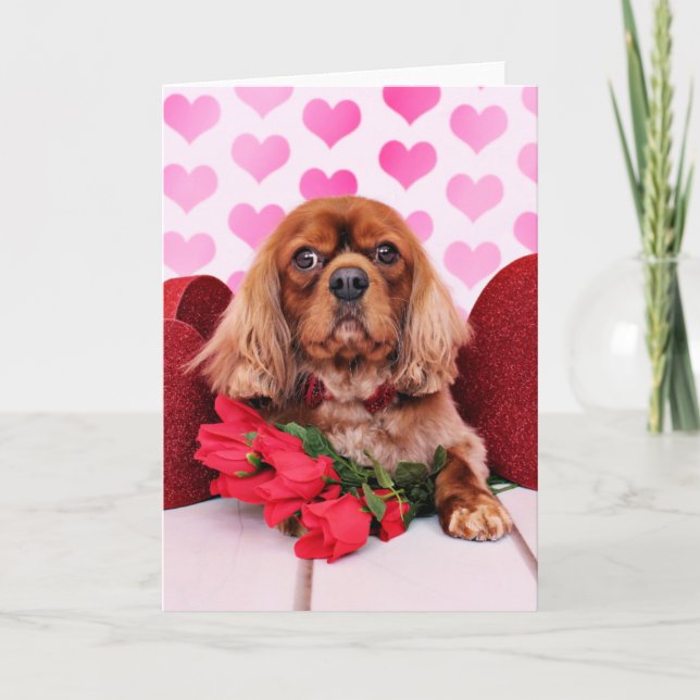 Cartes Pour Fêtes Annuelles Valentines - cavalier - tonnelier (Devant)