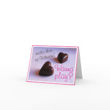 Valentines Coeurs romantiques de chocolat Jouer n'