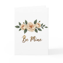Valentine's Day Be Mine Card