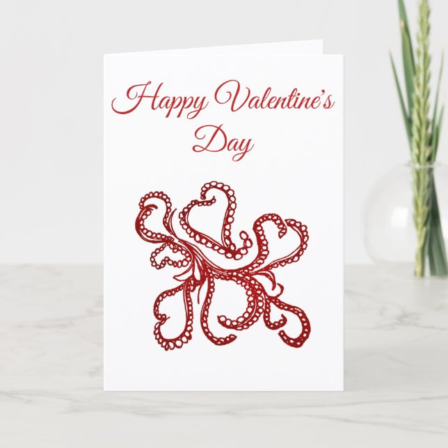 Cartes Pour Fêtes Annuelles Valentine's Day Card (Devant)