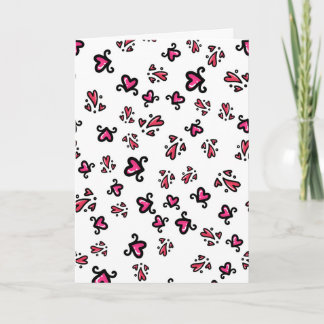 Cartes Pour Fêtes Annuelles Valentine's Day Love & Hearts Sketchy Doodles, sea