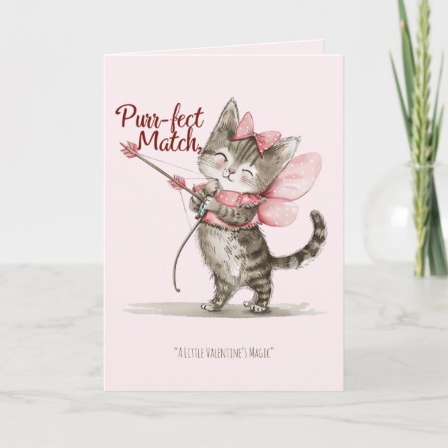 Cartes Pour Fêtes Annuelles Valentine's Day Purfect Match Funny Romantic Card (Devant)