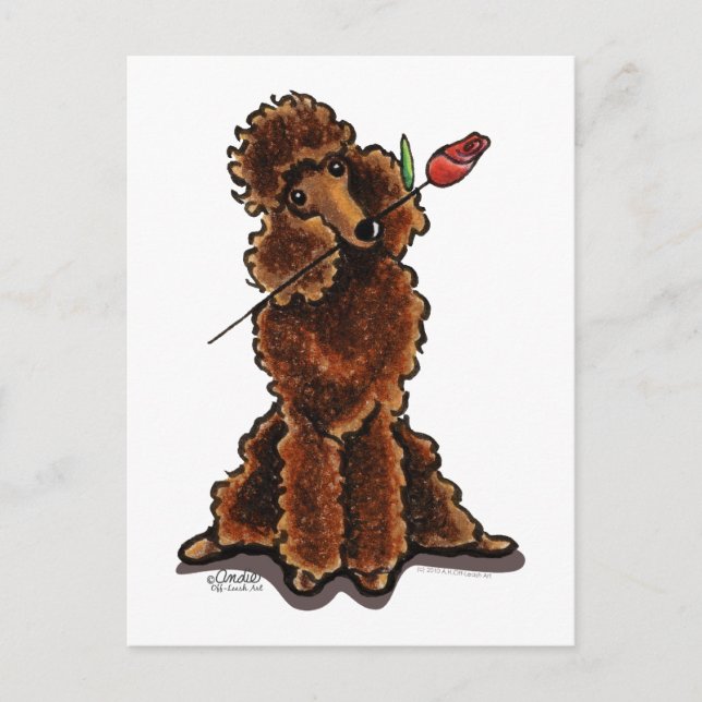 Cartes Pour Fêtes Annuelles Valentines de canicules au chocolat doux (Devant)