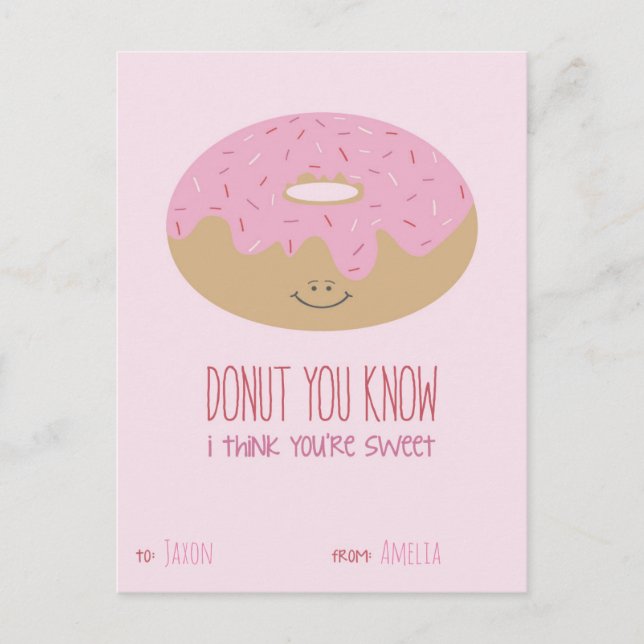 Cartes Pour Fêtes Annuelles Valentines de classe (Devant)