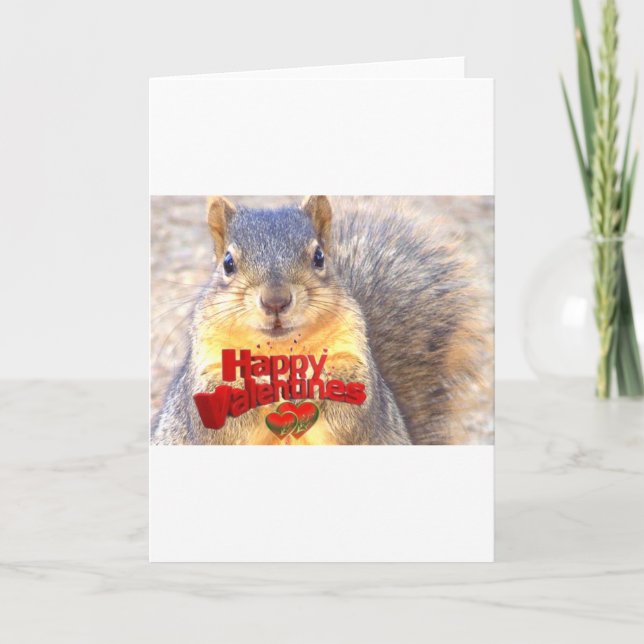 Cartes Pour Fêtes Annuelles Valentines heureux Day_ (Devant)