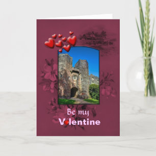 Cartes Pour Fêtes Annuelles Valentines Jour Château défenses, Symbolisme