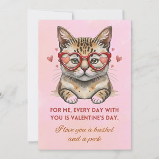 Cartes Pour Fêtes Annuelles Valentines Jour Drôle chat Photo