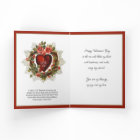 Valentines religieuses Jour Mari Coeurs Roses