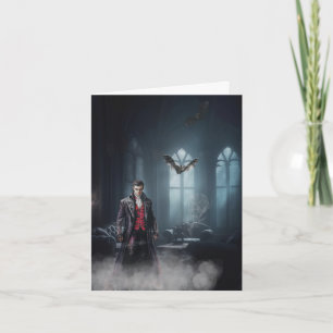 Cartes Pour Fêtes Annuelles Vampire Lair Halloween