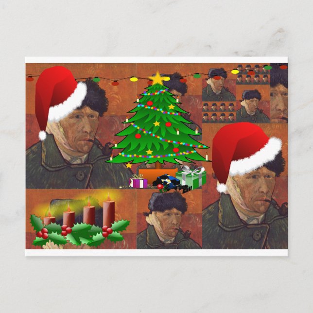 Cartes Pour Fêtes Annuelles van gogh noël (Devant)