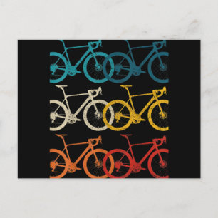 Cartes Pour Fêtes Annuelles Vélo vintage Vélo de route Vélo de course