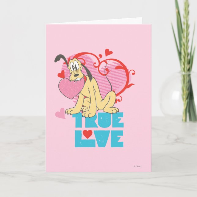 Cartes Pour Fêtes Annuelles Véritable Amour (Devant)