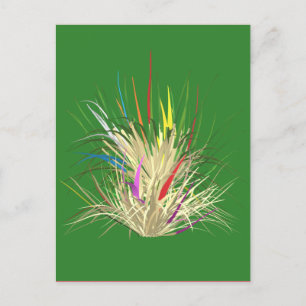 Cartes Pour Fêtes Annuelles Vert naturel avec un look nature