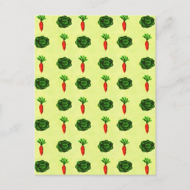 Cartes Pour Fêtes Annuelles Vert rustique rétro Jardin végétal Aquarelle (Devant)