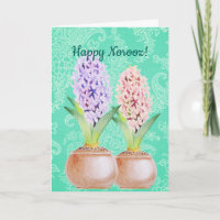 Vert vert de jacinthe de Norooz