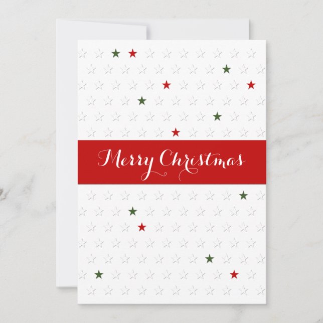 Cartes Pour Fêtes Annuelles Very Merry Christmas (Devant)