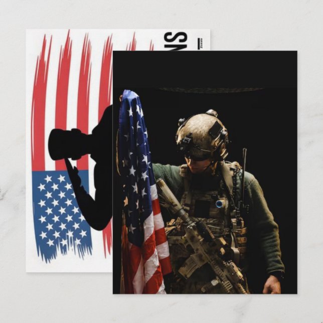 Cartes Pour Fêtes Annuelles Veterans Day, Halloween, and Christmas 2025 Holida (Devant / Derrière)