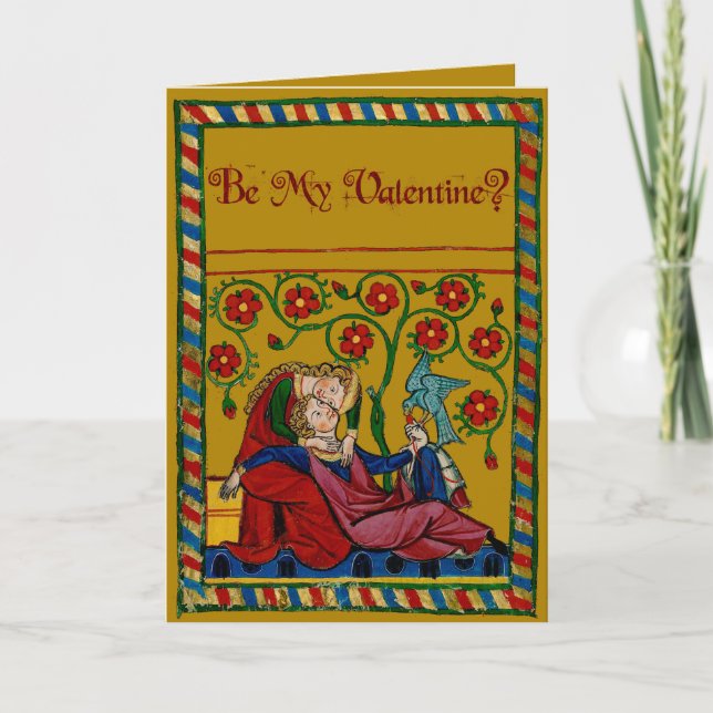 Cartes Pour Fêtes Annuelles Veux-tu être mon Valentin ? (Devant)