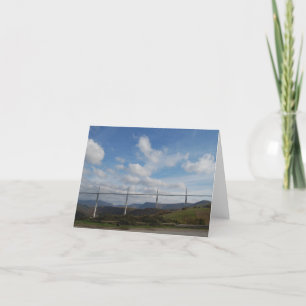 Cartes Pour Fêtes Annuelles Viaduc de Millau, France