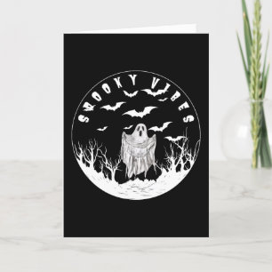 Cartes Pour Fêtes Annuelles Vibes éffrayantes