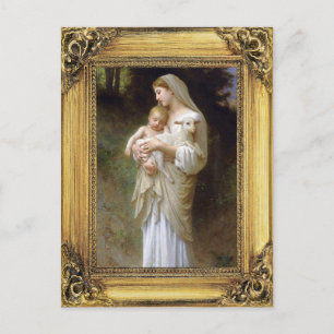 Cartes Pour Fêtes Annuelles Vierge à Noël