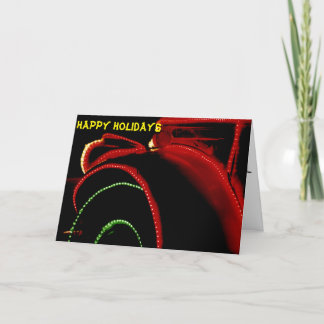 Cartes Pour Fêtes Annuelles Vieux camion
