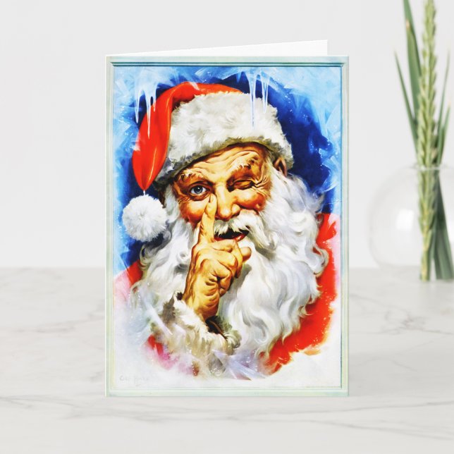Cartes Pour Fêtes Annuelles Vieux saint gai Nick (Devant)