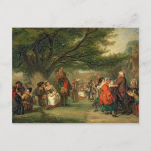 Cartes Pour Fêtes Annuelles Village Merrymaking