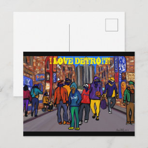 Cartes Pour Fêtes Annuelles Ville de chien - DETROIT