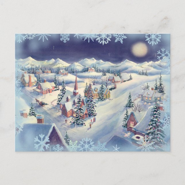 Cartes Pour Fêtes Annuelles VILLE DE NOËL par SHARON SHARPE (Devant)